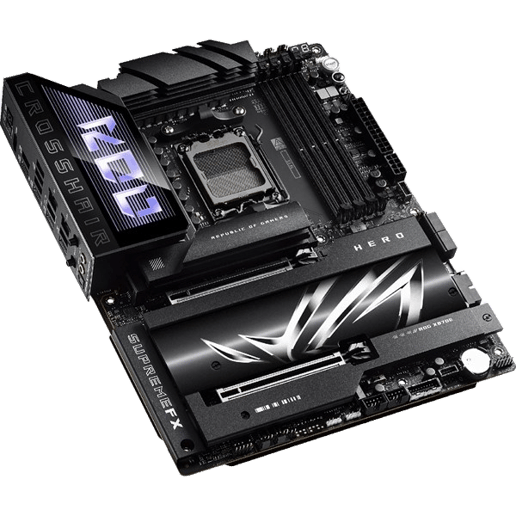 ASUS ROG Crosshair X870E Hero ATX Motherboard for AMD Socket AM5 CPUs